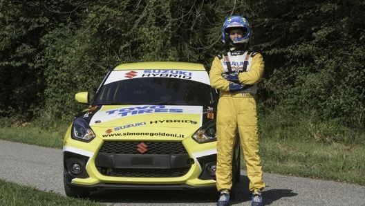 Simone Goldoni, pilota-tester per lo sviluppo della Swift Hybrid