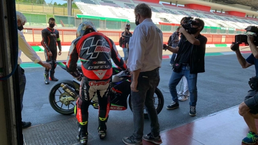 Loris Capirossi e Aprilia RS 250 SP