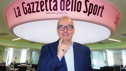 Walter de Silva in visita alla Gazzetta qualche anno fa. Bozzani