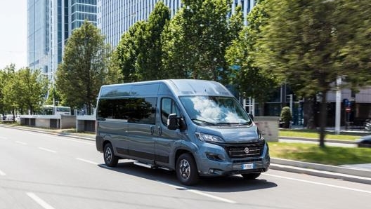 Fiat E-Ducato in versione van