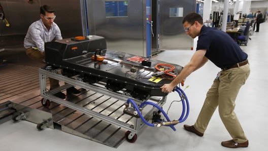 Il pacco batterie della Chevrolet Bolt Ev. Ap