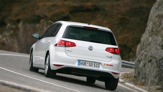 Una VW Golf settima generazione, regina in Europa nel 2019