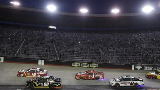 Pochi tifosi all’All Star di Bristol del 15 luglio: ma la Nascar ha riaperto al pubblico. Lapresse