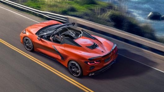 La Corvette C8 che arriva in Europa ha il pieno di accessori