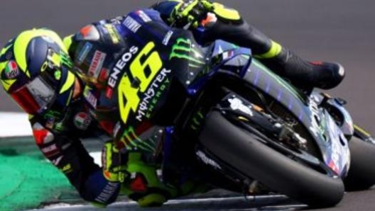 Valentino Rossi in azione