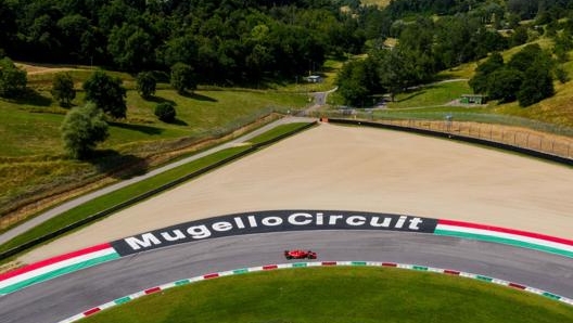 Panoramica della pista del Mugello