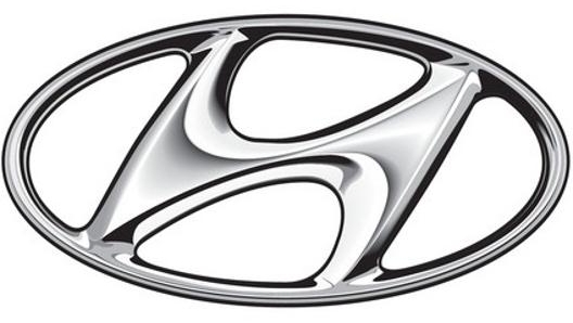 Il logo Hyundai: sembra un H ma non lo è...