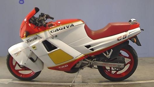 La Cagiva Freccia C9 era una delle 125 più apprezzate dell’epoca. RareSportsBikesForSale