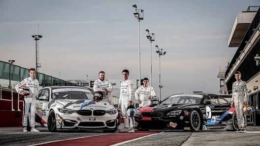 I piloti del Bmw Team Italia