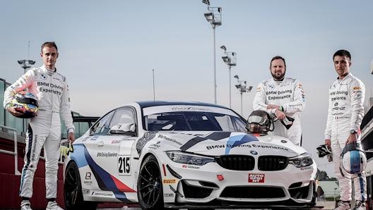 I giovani piloti della Bmw M4 Gt4