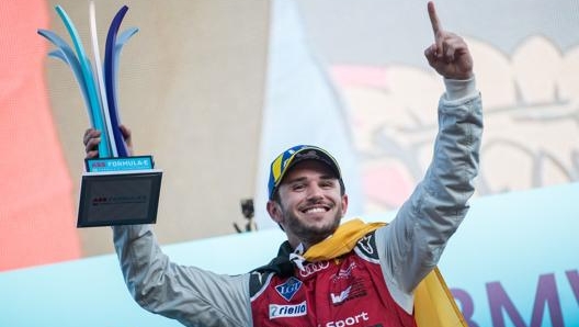 Il successo di Daniel Abt a Berlino nel 2019. AFP