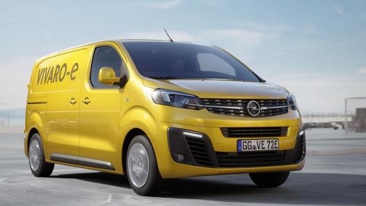 Il furgone elettrico Vivaro-e