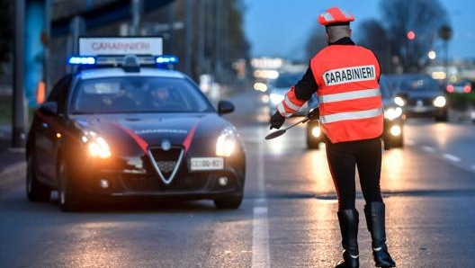 Un controllo alle porte di Milano. LaPresse