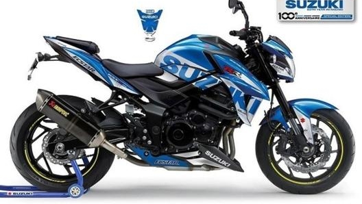 La Suzuki Gsx-S 750 celebrativa