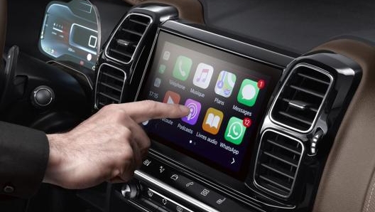 Il touchscreen della C5