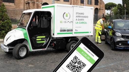 Il servizio di ricarica on-demand di E-Gap