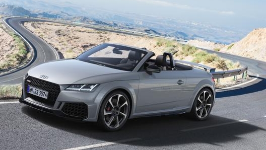 La Audi TT RS scoperta è votata alla sportività