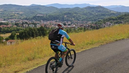 Nell’itinerario per mountain bike ed e-bike provato sono rari i tratti sull’asfalto di strade poco trafficate. Masperi