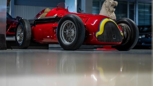 L’Alfetta 159 con cui Juan Manuel Fangio vinse nel 1951 il campionato del mondo di Formula 1