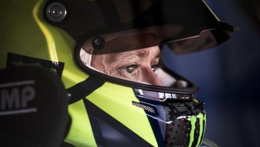 La concentrazione di Valentino Rossi