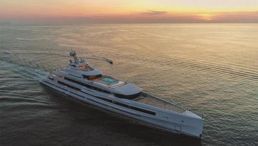 Lana, il nuovo spettacolare 107 metri costruito da Benetti