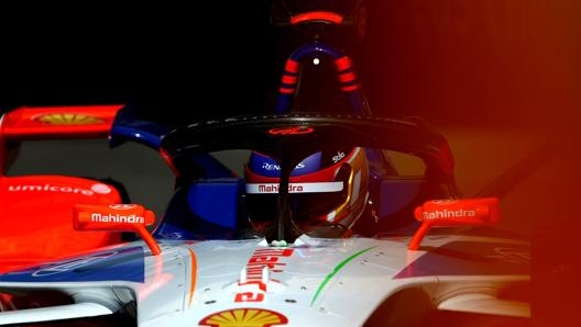 Pascal Wehrlein, 25 anni, come non lo vedremo più: al volante della Mahindra. Getty Images