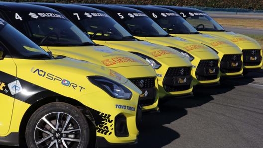 Migliaia di aspiranti piloti pronti a darsi battaglia con le Suzuki Swift Sport Hybrid