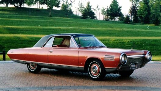 Uno dei 55 esemplari della Chrysler Turbine Car