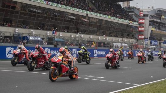 Il via del GP di Le Mans 2019. Getty