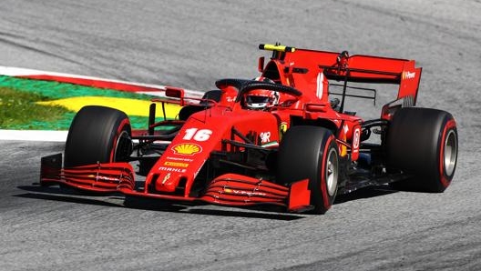 La Ferrari SF1000 numero 16 di Charles Leclerc, 22 anni. Getty Images