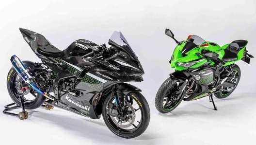 La Ninja ZX-25R da pista e da strada