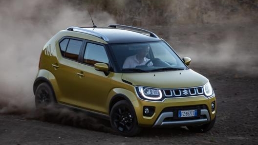 La Suzuki Ignis in offroad