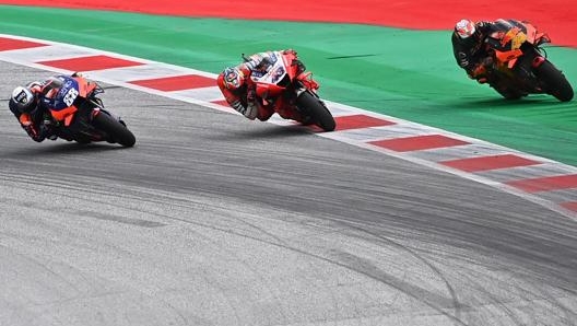 Quattro vincitori diversi in cinque gare. In foto l’ultima curva al GP di Stiria. Afp