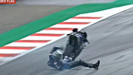 Lo spaventoso “incidente” di Maverick Viñales al GP di Stiria. Ansa