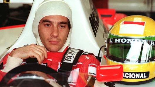 Ayrton Senna da Silva, scomparso a 34 anni dopo un incidente il 1 maggio 1994. Afp