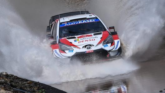 Elfyn Evans (Toyota) vince il Rally della Turchia. Afp