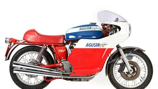 Tra le protagoniste dell’asta c’è anche una MV Agusta 750S uniproprietario