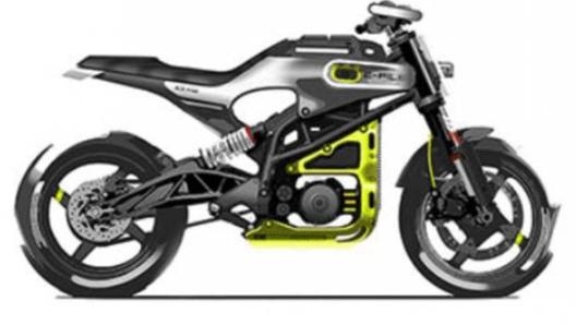 Una delle prime immagini della Husqvarna elettrica