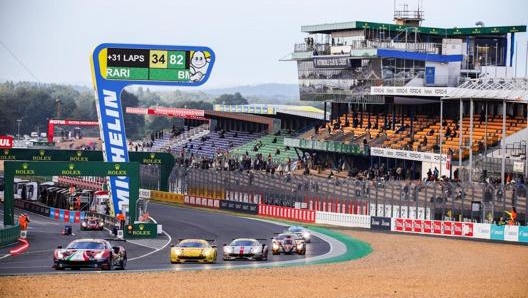 Il Circuito della Sarthe in Francia ospita la 24 Ore di Le Mans, prima edizione nel 1923. S. Bailly/Aco