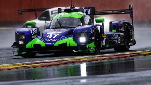 Il prototipo su telaio Dallara del team Cetilar Racing impegnato in classe Lmp2