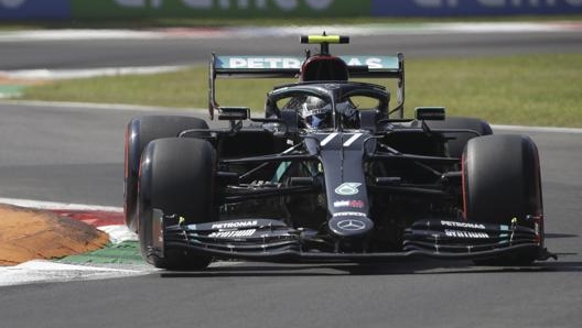 Valtteri Bottas in azione. Epa