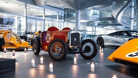 La sezione Heritage Collection, il museo McLaren