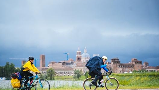 Bam!, il festival-raduno dei cicloviaggiatori, in una foto d’archivio dell’edizione 2019. Bam!