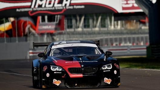 La Bmw M6 GT3 quarta assoluta nella prova Endurance a Imola, secondo round del Tricolore GT.