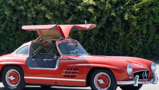 La rarissima Mercedes Sl 300 Gullwing del 1955