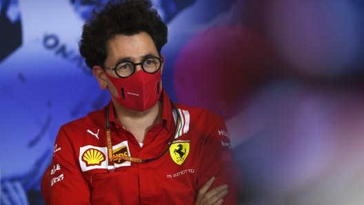 Mattia Binotto, team principal della Ferrari. Getty