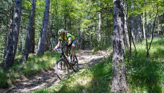 Il Parco dei Boschi di Carrega in provincia di Parma sede di una tappa dell’Appenninica Mtb Stage Race