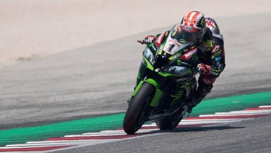 La Kawasaki guidata da Jonathan Rea. Getty