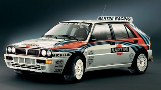 La Delta Integrale nella versione replica delle auto da rally