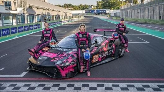 L’equipaggio Iron Lynx su Ferrari 488